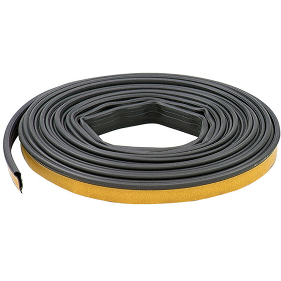 MD Building Products 1/2 in. x 20 ft. Black Silicone Door Seal (1/2