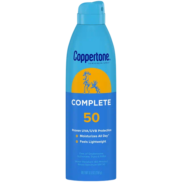 Coppertone Complete SPF 50 Sunscreen Spray