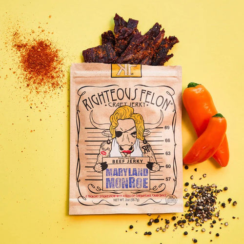 Righteous Felon Maryland Monroe Beef Jerky