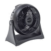 Comfort Zone 8 3-Speed Wall-Mountable 8-High-Velocity Table Fan In Black