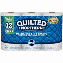 Ultra Soft & Strong Toilet Paper, 6 Double Rolls