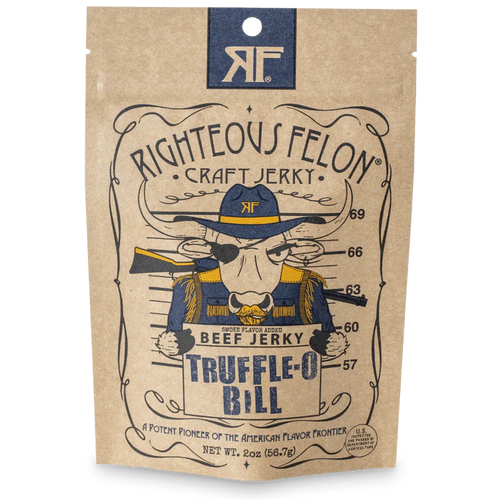 Righteous Felon Truffle-O Bill Beef Jerky