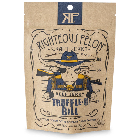 Righteous Felon Truffle-O Bill Beef Jerky