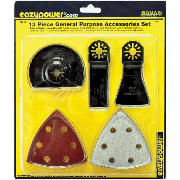 Eazypower Oscillating Tool Accessories 4in 13 pcs.