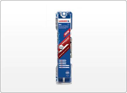 LENOX METAL CUTTING RECIPROCATING SAW BLADE KIT, 5 PIECE