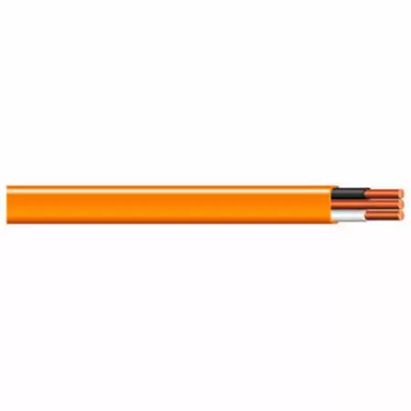 Marmon Home Improvement 100 ft. 10/2 Orange Solid CerroMax SLiPWire Copper NM-B Wire (100', Orange)