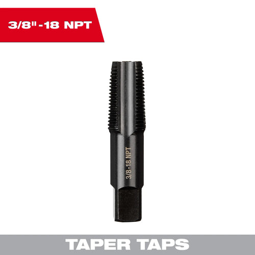 Milwaukee Straight Flute Taper Tap