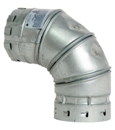 Hart & Cooley Pellet Vent Elbow 90 Deg