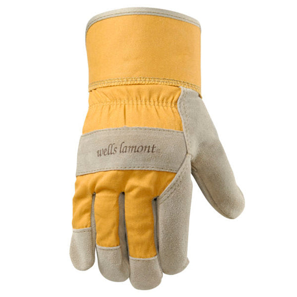 Heavy Duty Cowhide Leather Palm Work Gloves