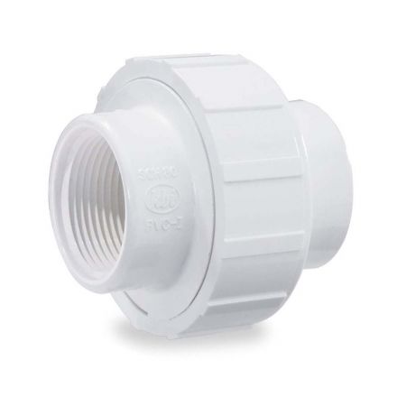 Thrifco Plumbing 8117122 3/4 Inch Threaded x Threaded PVC Union SCH 80