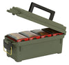 Plano 121202 Shell Box  4 Boxes OD Green 13.62 x 5.60 x 5.60