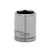 Crescent 1/4 Drive 6 Point Standard Metric Socket 13mm