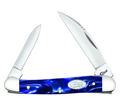 Case Mini Copperhead SparXX Blue Pearl Kirinite Smooth