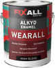 FixAll Wearall Alkyd Enamel High-Gloss Battleship Gray - 1 Gallon