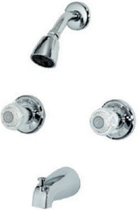 FAUCET 2 VALVE TUB/SHOWER