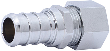 PEX ADAPTER 1/2 X 3/8 COMP CHR RT LF