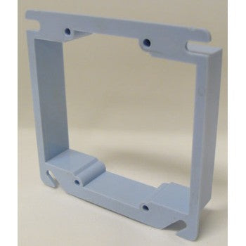 Cantex EZ06DXAR Rise Cover - Double Gang - 1/2 inch