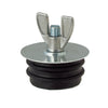 Jones Stephens 2 In. IPS Galvanized Steel Sewer and Drain Test Plug