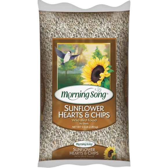 Morning Song 5.5 Lb. Sunflower Hearts & Chips Wild Bird Seed