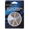 SouthBend 75-Piece Assorted Hook, Swivel & Sinker Kit