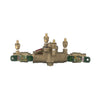 Watts Lead Free Reduced Pressure Zone Backflow Preventer Assembly, Quarter Turn Shutoff Valves