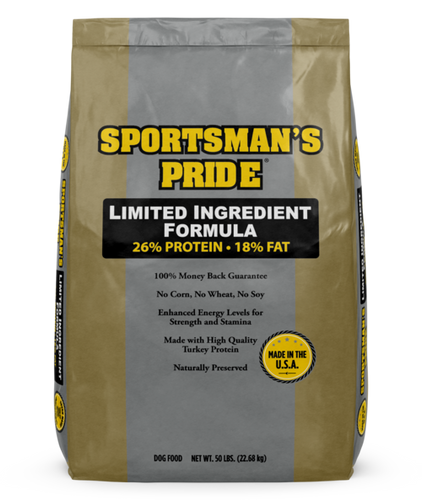 Sportsman’s Pride Limited Ingredient  Formula Dog Food 40 Pound (40 Lbs.)