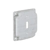 Hubbell Raco Square Exposed Work Cover 1-Toggle Switch