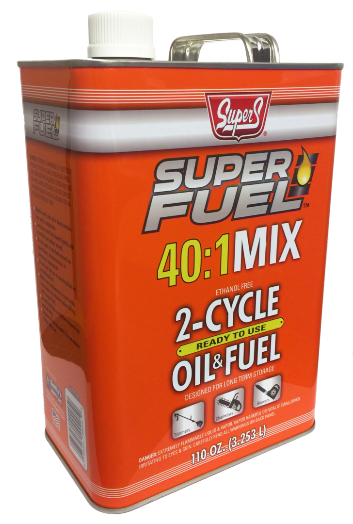 Smittys Supply Super S Superfuel 2-Cycle Oil & Fuel 40:1 Mix 1 Gallon ...