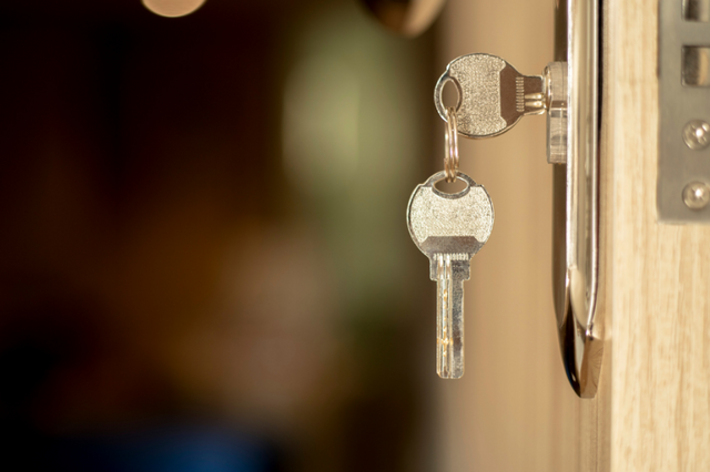Keys in lock