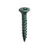 Midwest Fastener 09318 Exterior Deck Screws, Green Coated w/Star Heads ~ #9 x 2.5