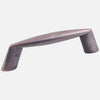 Kasaware 3-3/4 Overall Length Tapered Pull, 2-pack Oil Rubbed Bronze Finish