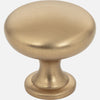 Kasaware 1-3/16 Diameter Mushroom Knob, 4-pack (1-3/16, Satin Bronze)