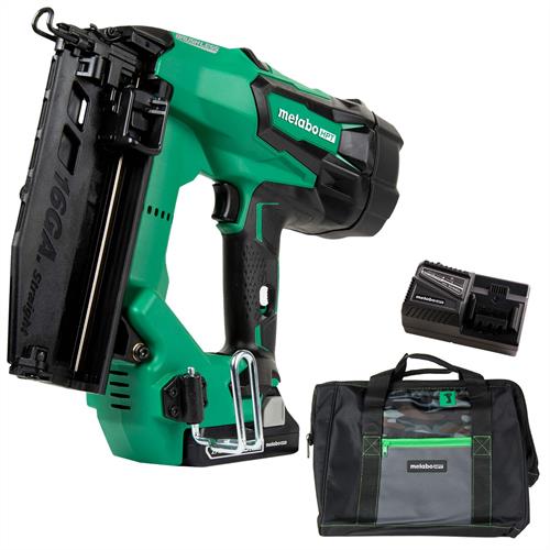 Metabo HPT NT1865DMS 18V 16 Gauge 2-1/2 Inch Straight Finish Nailer