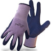 Boss Guardian Angel Latex Palm Dip Spandex Shell Glove (Navy/Purple)