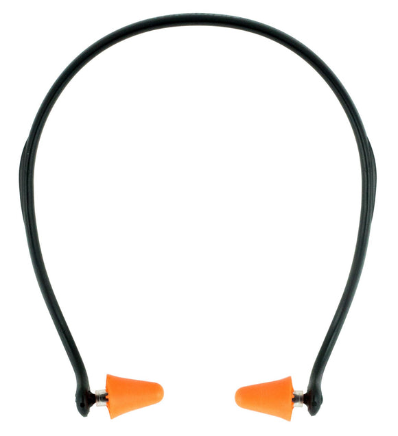 Walkers GWPPLGBND Pro-Tek Ear Plug Band Foam 25 dB Orange Ear Buds w/Black Cord
