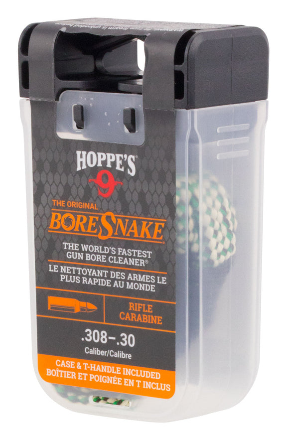 Hoppes 24015D BoreSnake Den 30/308 Cal Rifle Bronze Brush