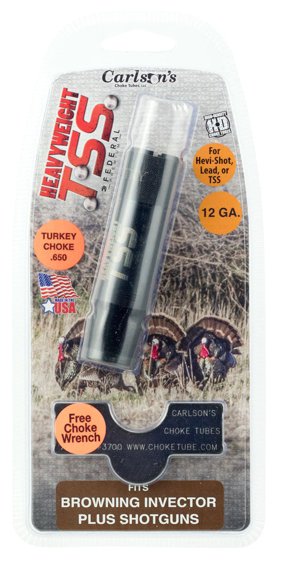 Carlsons 38021 TSS Turkey Invector Plus 12 Gauge 17-4 Stainless Steel Black