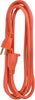 Coleman Cable Systems Vinyl Outdoor Extension Cord, Orange, 15-Feet