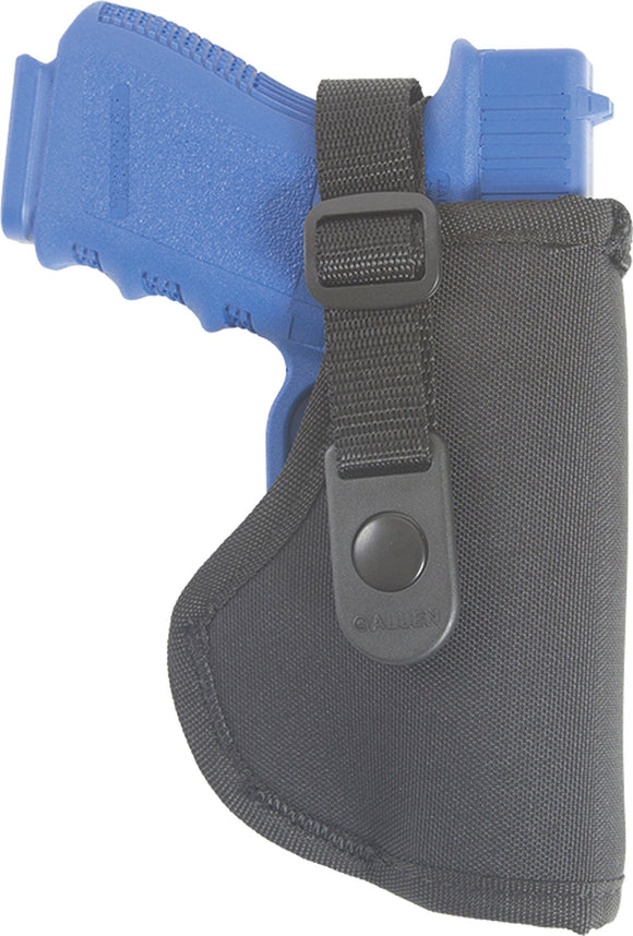 Allen 44806 Cortez  Black Polyester Exterior w/Nylon Interior Belt fits Glock 26,27 Right Hand Size 6