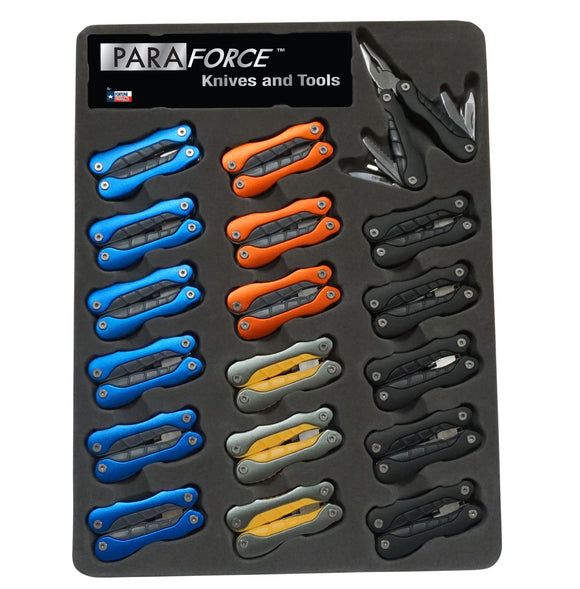 Accusharp 800MTS ParaForce Compact Multi-Tool Display 18 Piece