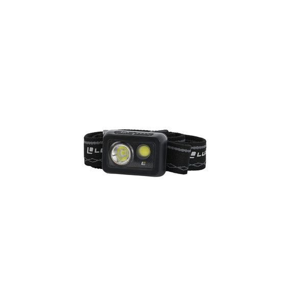 LuxPro LP720 Mini 720 High Performance Headlamp 208 Lumens Black Rechargeable Li-ion White/Red LED