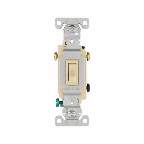 Eaton Cooper Wiring Toggle Switch, Ivory (Ivory)