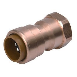 Adapter Pipe Fitting, 3/4-In. Copper x 3/4-In. Female Thread