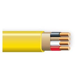 Non-Metallic Romex Sheathed Electrical Cable With Ground, 12/3, 50-Ft.