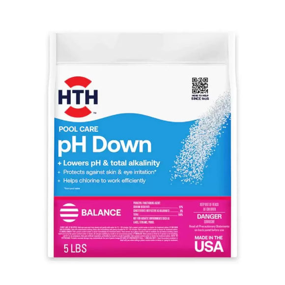 HTH® Pool Care pH Down 5 lbs. (5 lbs.)