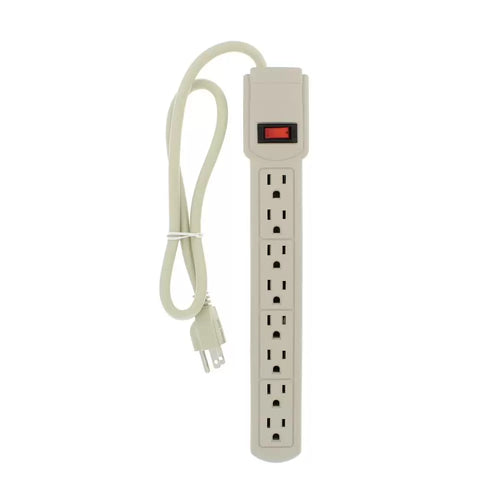 World & Main/Cranbury 8 Outlet Power  Strip