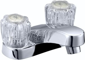 LDR Industries 2-Handle & Chrome Lavatory Faucet (2 Handle)