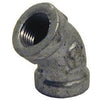Pipe Fittings, Galvanized Street Elbow, 45 Degree, 3/4-In.