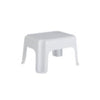 Rubbermaid Plastic Step Stool, 1-Step 9.4 in. H x 12.7 in. W x 15.7 in. White (9.4 x 12.7 x 15.7, White)
