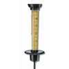 Jumbo Rain Gauge & Thermometer, 25-In.